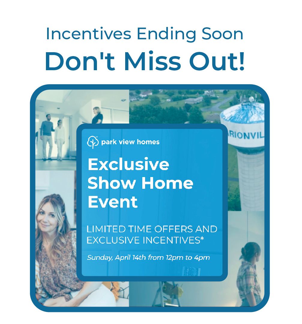 🏡 Show Home Event Attendees receive $50 Amazon card, limited-time offers, & $15k in incentives.🌳