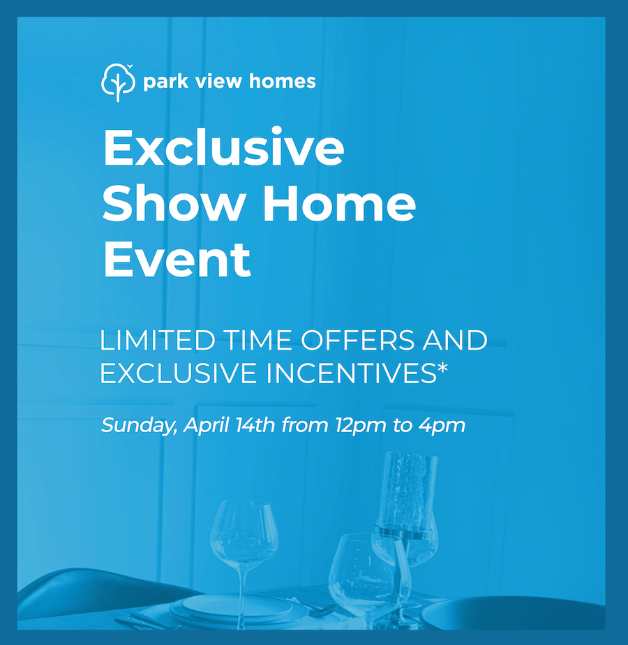 🎊Show Home Event Attendees receive $50 Amazon card, limited-time offers, & $15k in incentives.🌳