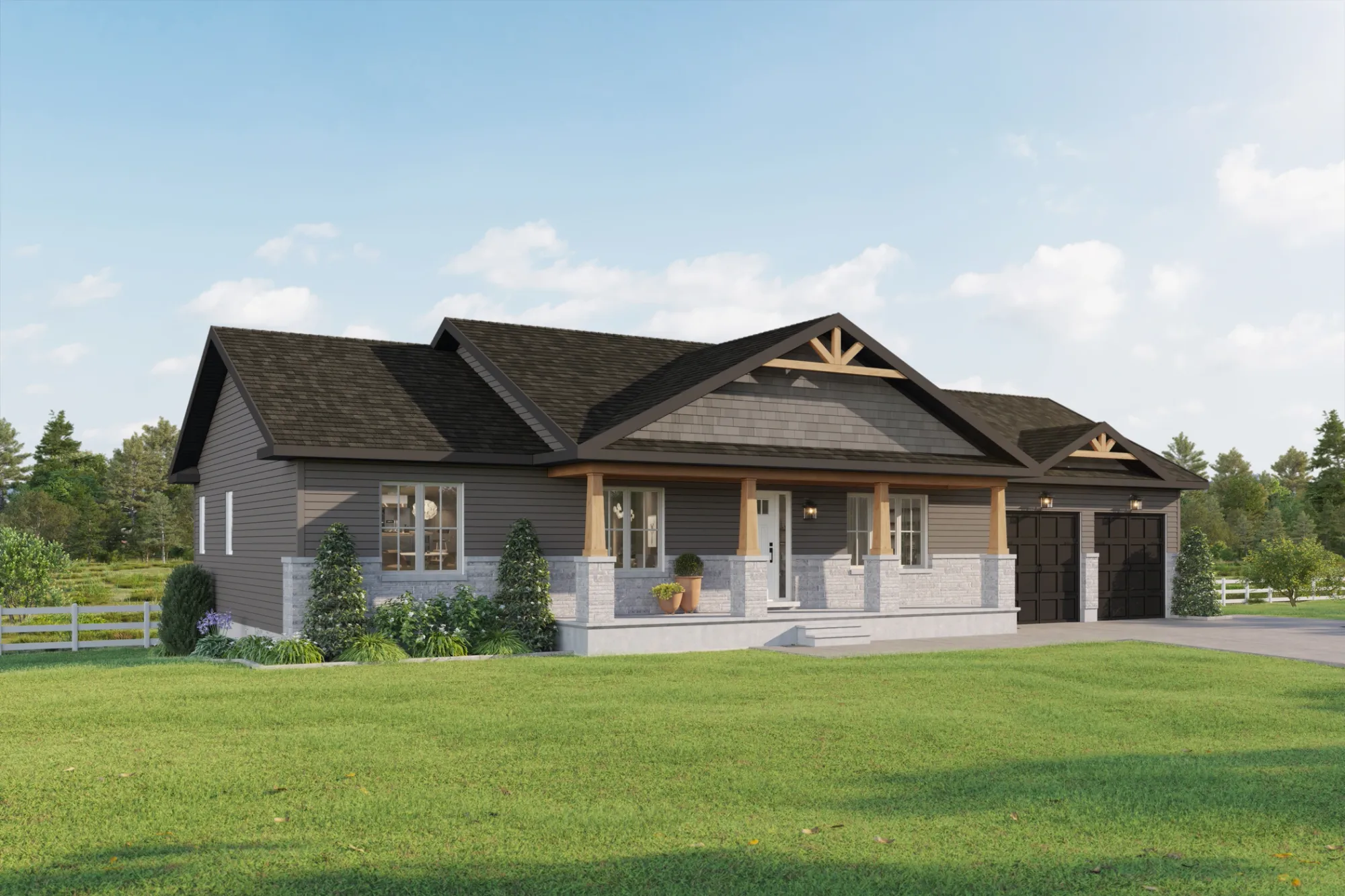 New bungalow for sale - Kenmore model at lot 49