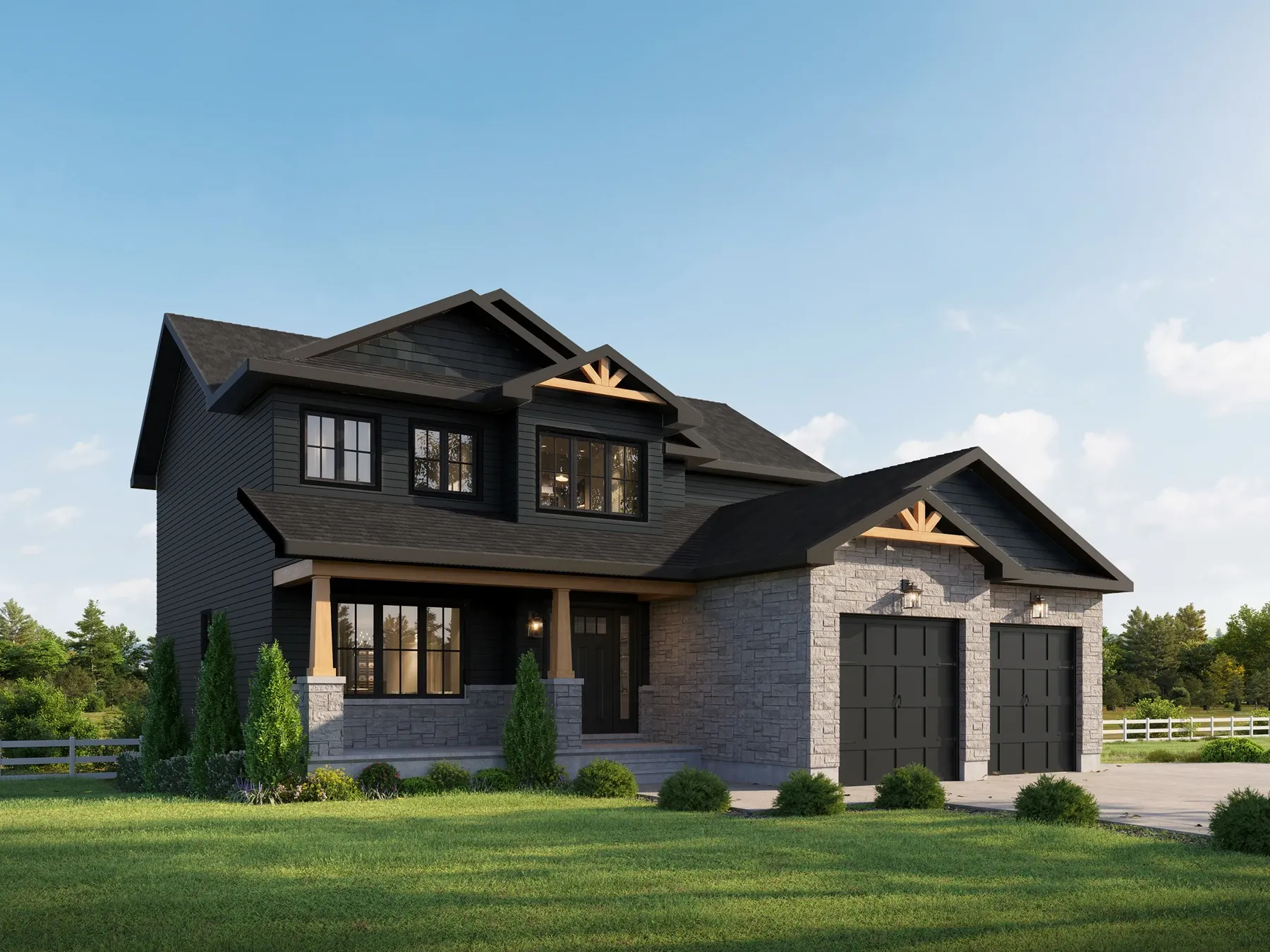 The Russell model: Move in ready home on lot-46